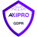 AXIPRO GDPR badge
